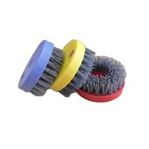 콘크리트폴리싱 대리석 화강암 콘크리트 표면 연마를위한 4 인치 110mm 원형 석재 연마 실리콘 카바이드 골, 14 1000_04 M5-8-11