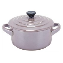 Le Creuset 르쿠르제 미니 꼬꼬떼 론도 오븐 냄비 / 메탈릭라벤더 국수냄비, 1개