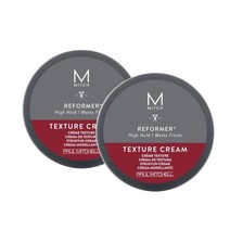 폴미첼 MITCH 리포머 텍스처 크림 왁스 하이홀드 매트피니쉬 85g Paul Mitchell Reformer Texture Cream, 2개