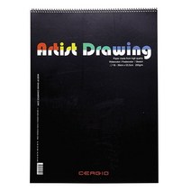 일음쇼핑^^m세르지오 스케치북 4절 16매 Drawing 39x53.5cm 크로키 아이디어 화방용 그림 드로잉 수채 준비물 디자인일medi^^, ab^^선택없는