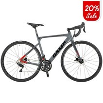 [사바코리아]CAMP IMPALA X 임팔라X 105 22단 로드자전거 디스크브레이크 사이클 100%완조립, 그레이 레드, 500