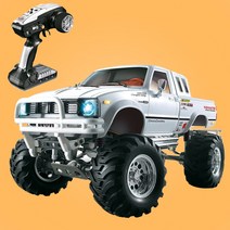 헝관 HG-P407 타미야 부르져 RC카 풀메탈 RC 4륜구동 1대10, P-407 화이트(라이트추가)