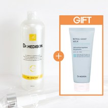 닥터헤디슨 (폼클렌저 증정) 비타 화이트 토너 500ml 대용량 미백 기능성 진정 모공