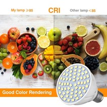 레트로 감성 샹들리에 크리스탈 전용 LED 전구 5W 7W GU10 LED E27 램프 E14 스포트가벼운 전구 48 60 80le, 01 warm light, 13 MR16 48leds 5W 2PCS