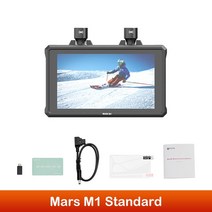 저무리 Hollyland-Mars M1 5.5 인치 4K 무선 모니터 비디오 송수신기 HDMI SDI LUT 송수신기 카메라 필드 1000nit FHD, 01 Mars M1, 02 EU