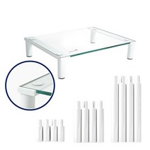 YN-MH100CW 높이조절 모니터 받침대 노턱 29x21 WHITE