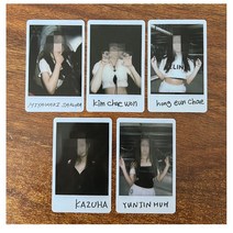 르세라핌 폴라로이드 사쿠라 채원 윤진 카즈하 은채 로모 포토 카드 굿즈