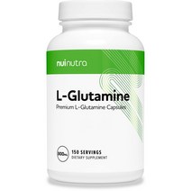 누이 뉴트라 L글루타민 800mg 150캡슐 아미노 애시드 머슬 리커버리, 1개
