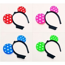 파티클럽 라이트 미키머리띠 / 22x17cm 1개입 83878, 상세페이지 참조, 상세페이지 참조