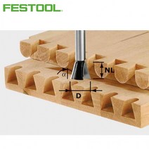 국내배송 페스툴 라우터비트 도브테일HS8 D20/17/15 490996, 상세페이지 참조