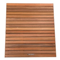 방킬라이 건식화장실매트 35종 욕실나무발판 베란다발판 욕실원목발판 현관, 80x80cm개, 사각