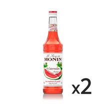 모닌 수박 시럽 700ml 2개세트 2개, 10개