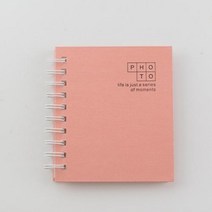 콜북 1단 2단 귀여운 포카 제작 포토 북 반짝이 코일 미니 폴라로이드 사진 앨범 3 인치 투명 내부 페이지 도서 카드, pink