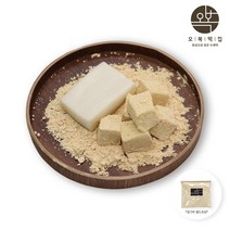 오복떡집 떡 콩고물 인절미 시루떡 전통인절미 찰쌀떡 햇찹쌀 콩 신안천일염 영양떡 콩가루 어르신간식대용 식사대용 수제떡 개별포장, 100g, 20팩