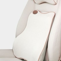다팔자 차량 용 등받이쿠션 자세교정, 레드색