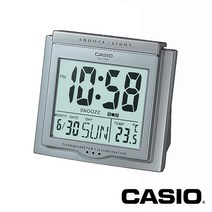 [CASIO] 카시오 DQ-750F-8 온도계 스누즈기능 디지털 알람 탁상시계