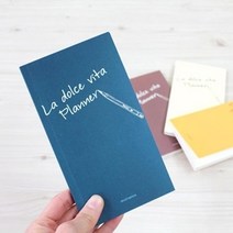 오너클랜 만년 일러스트 월간 플래너 노트 수첩 94 X 169 SIZE_W5F0290, 2.Navy