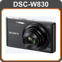 소니 정품 DSC-W830 광학8배줌 디카 K