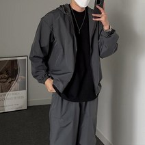 [당일출고] 치트키 세이지 바람막이 후드 자켓