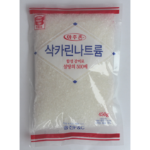 맷돌표 아주존 삭카린나트륨 450g, 1개