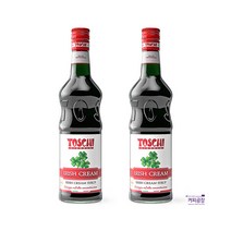 토스키 아이리쉬 크림 시럽 1000ml x 2개 TOSCHI