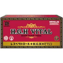 서플리먼트 HAKUJU HGH VITAL 레스베라트롤 레스베라 후계 피페린 배합 12G×31봉입 B07M9P999Y, One Size, One Color, 1개