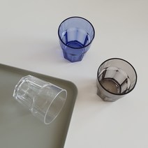 LM PC 5242 컵 290ml 3color 투명 청색 스모크 팔각컵 9oz 폴리카보네이트 290cc