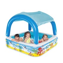 베스트웨이 원두막 지붕 에어풀장 BW 52192, 혼합색상