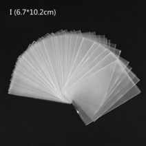 키보드 흡음재 스폰지 타건 소리 diy 다이100Pcs 수호자 카드 슬리브 매직 보드 게임 타로 케이스 삼국지, 18 I 6.7X10.2CM