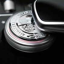 벤츠 조그다이얼 튜닝 메탈 커버 스티커 몰딩, 실버