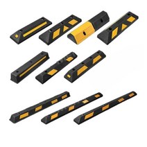 주차방지턱 스톱바 고무 차고 뒷바퀴 카스토퍼 반사, 06.두꺼운560x150x100(1+1)