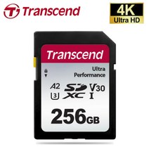 트랜센드 SONY 소니 HXR-NX5R / HXR-NX80 캠코더전용 256G SD메모리카드 Class10 4K촬영지원, 256GB