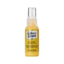 Plaid 갤러리 스테인 글라스 펜 2oz 색상선택 글라스 데코 스테인글라스 물감, 22 Citrus Yellow