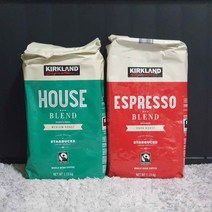 코스트코 커클랜드 하우스 블렌드 / 에스프레소 블렌드 스타벅스 원두 홀빈 1.13kg (1+1 아닌 상품 2개중 1개 선택)