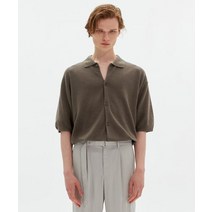 커스텀어클락 소프트 반팔 카라 가디건 빈티지브라운 COOSCD009VINTAGE브라운