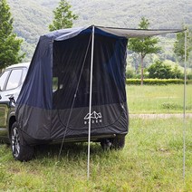 바든 차박 용품 차박 텐트 차크닉 카크닉 텐트 도킹 백패킹 원터치 캠핑용품 캠핑, 트럭텐트, 네이비