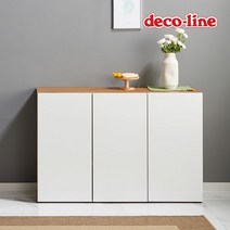 [데코라인] 코넬 폴센 1200 월플렉스 수납장 DNS011, 색상:화이트