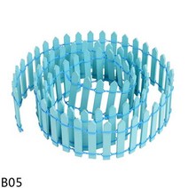 100cm x 3/5cm DIY 미니 작은 울타리 장벽 나무 공예 미니어처 요정 정원 홈 인테리어 어린이 키즈 인형 집 액세서리, B05