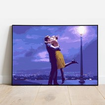 플레이어바웃 명화그리기 라라랜드 캔버스페인팅 DIY, 라라랜드 (MG126)