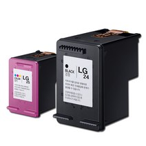 [대박토너] LG24 LG24XL LG25XL 대용량 LG재생잉크, LG24 1.5배_검정