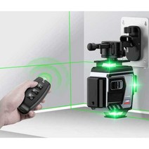 레이저 레벨기 바닥 레이져 수평 고정밀 게이지 12선, 블루라이트 12라인(듀얼 배터리x벽걸이 랙)