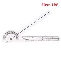 0- 360 Degree Goniometer Angle Medical Spinal Ruler Inclinometer Protractor finder Measuring Tool, 02 빨간