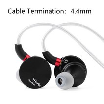 Loul 7HZ Timeless 14.2mm 평면 이어폰 분리형 MMCX 케이블(4.4mm), 4.4mm