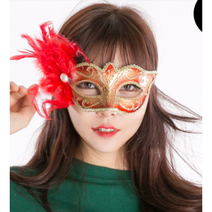 파티가면 복면가왕가면 가면무도회 응원 재롱잔치 생일 연극, 베네치아모던반가면 푸치샤