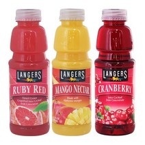 랭거스 449ml 12페트음료 (자몽/망고/크랜베리), 랭거스 자몽 449ml 12개입