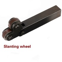 1 세트 26mm 널링 공구 스틸 디아 듀얼/싱글 휠 리니어 피치 선반 커터 공작 기계 0.6mm-3.0mm, [01] 1Set Dual Wheels, [03] Figure 1mm
