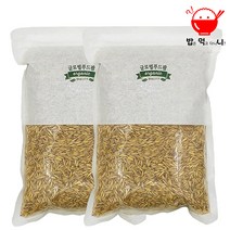 글로벌푸드팜 국내산귀리 무농약 햇 귀리 1kg+1kg, 1