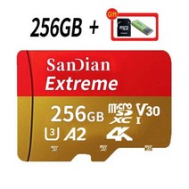 mp4 휴대용 mp3플레이어 블루투스 오리지널 미니 SD 카드 128GB 메모리 256GB 512GB 1TB TF 전화 카메라 용 MP3/MP4 플레이어 고속 플래시