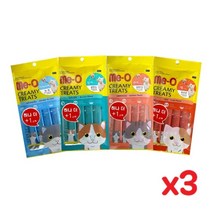 고양이껌 강아지덴탈껌 짜먹는간식 강아지양치껌 애견껌 고양이수제간식, qwe 미오 크리미 4p x3개 묶음 반려동물 애완묘, qwe 치킨리버