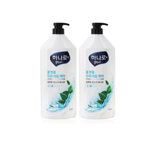 하나로 플러스 쿨멘톨 두피비듬케어 대용량 샴푸, 2개, 1.5L